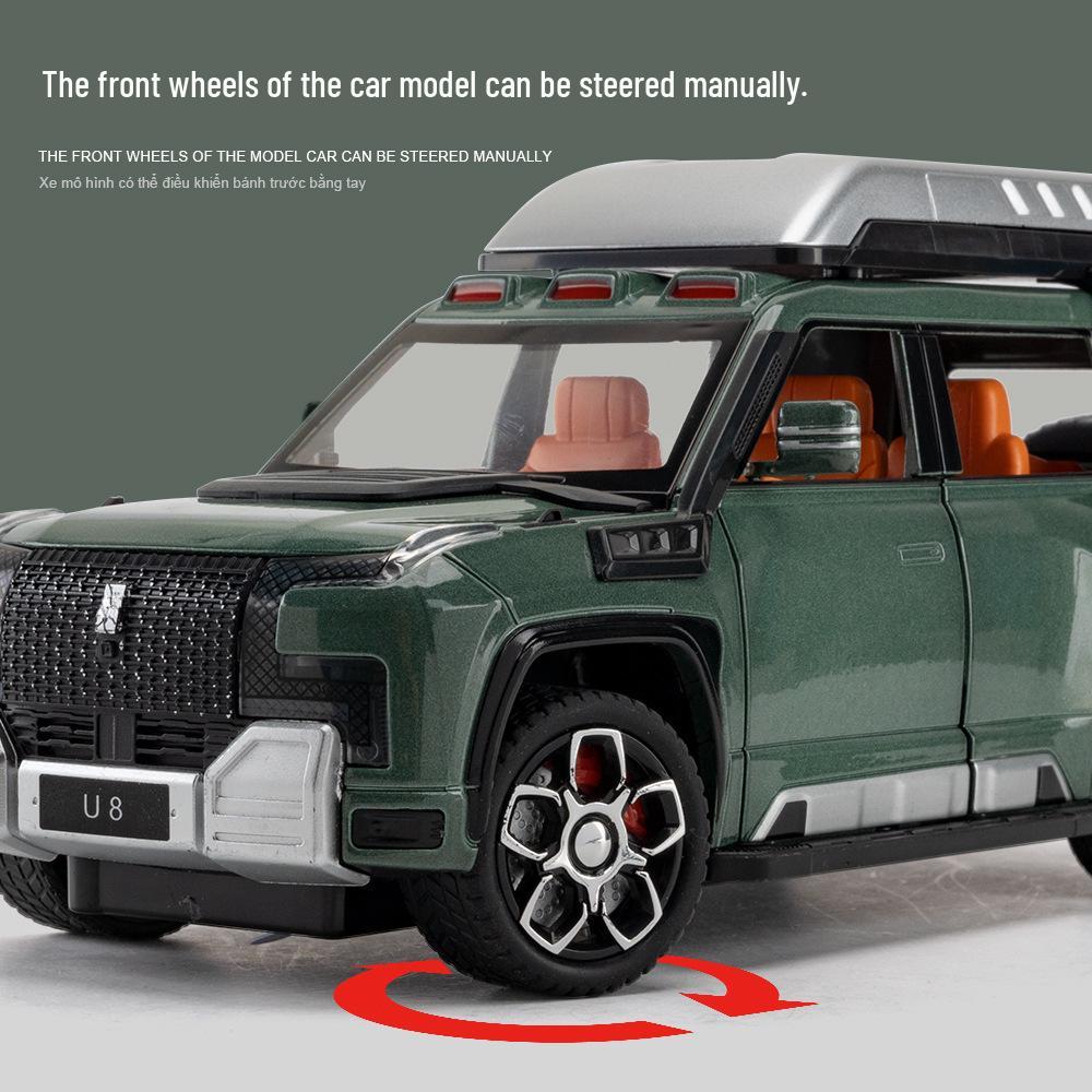 1:24 Off-road Alloy Car Model - Children's Toy Ornament
