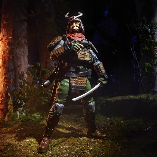 G.I. Joe Classified Series #174, Kyle Bud Jesso, Deluxe Collectible 6-Inch Samurai Action Figure with 19 Accessories