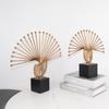 Contemporary Nordic Metal Ornaments: Stylish Decor for Living Room, Entrance, Wine & TV Cabinets