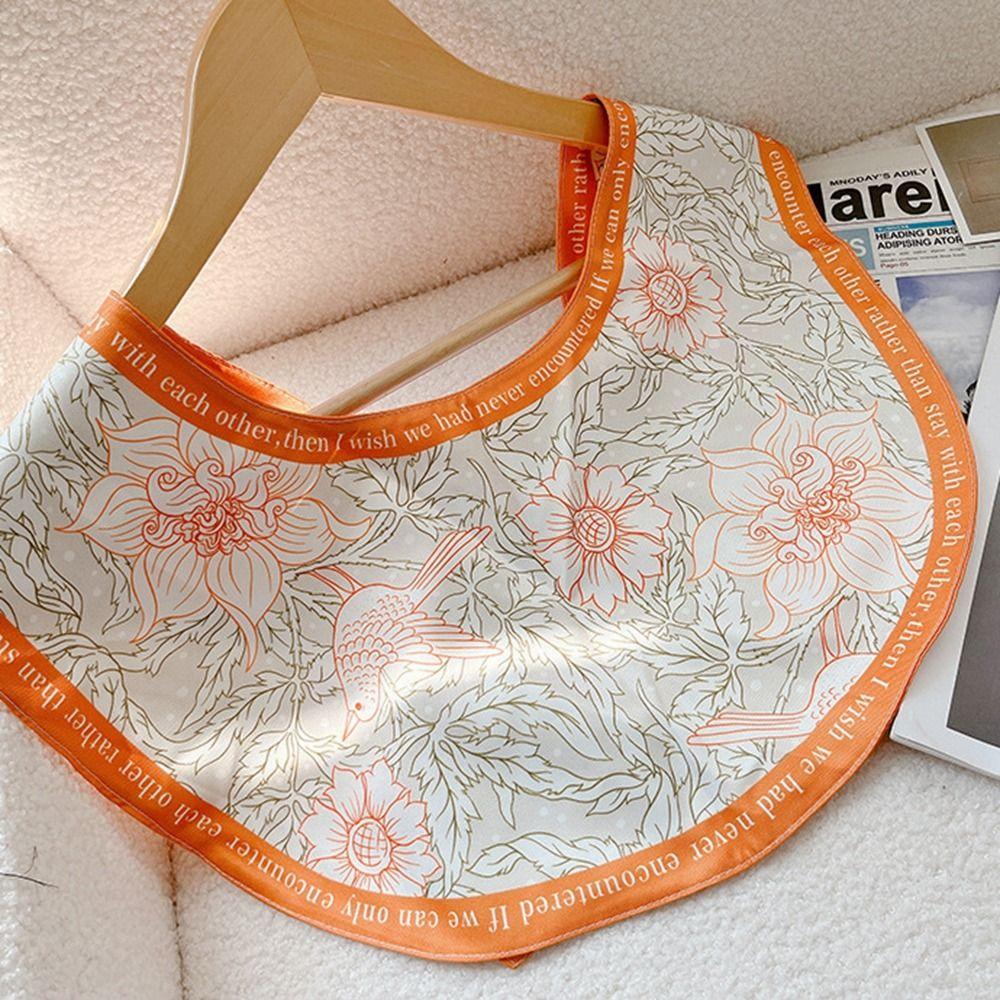 Fashion Scarf Accessories Clothing Accessories Small Shawls Printing Korean Style Scarves Female Shawl Printed Scarf Silk Scarf