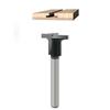 Carbide Tipped T Slot Router Bit 1/4Inch/6mm Shank 20mm Blade For Keyhole Slots Woodworking CNC Handheld Routers