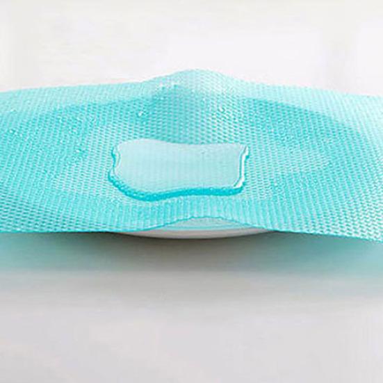 4Pcs Eva Anti-Bacterial Cuttable Cushion Freezer Pad Refrigerator Table Mat