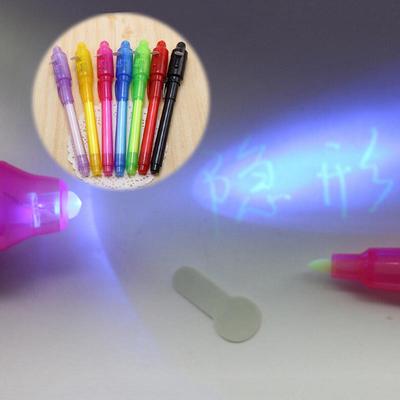 Uv-Licht Stift Unsichtbare Tinte Sicherheit Marker Stift Mit Ultra Violet Led Schwarzlicht,