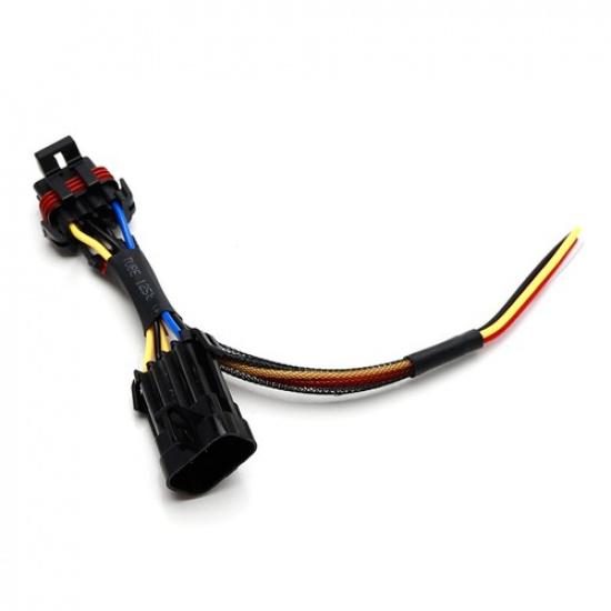 Taillight In-line Accessory Power Harness Plug W/ 4-Output For Polaris 17-21 RZR
