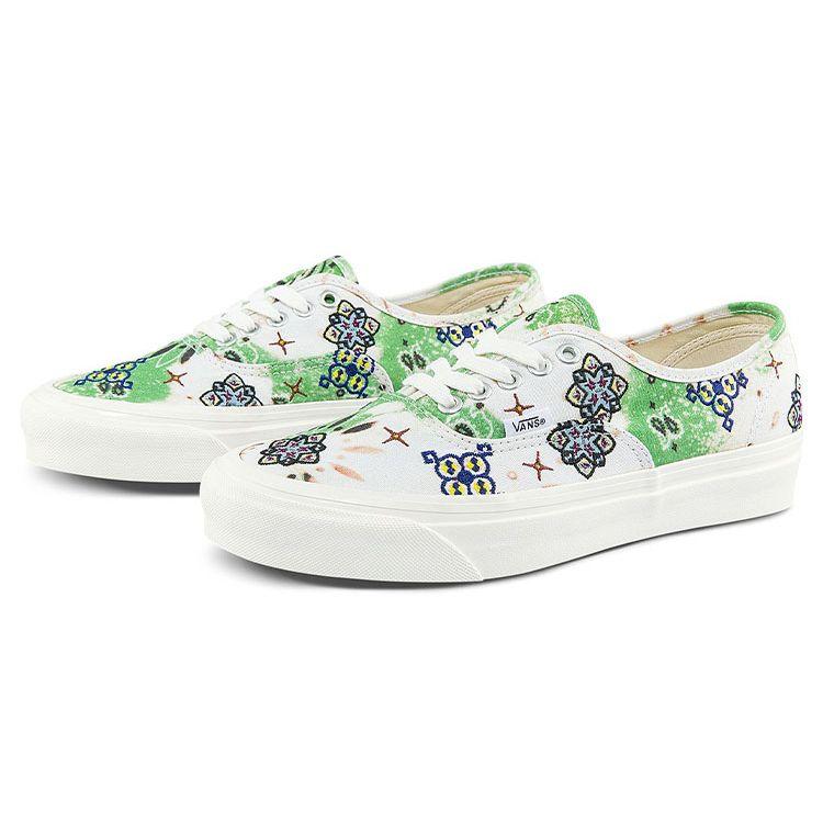 Vans Styl 44 Klasické ležérní nízké skate boty Unisex tenisky Bílé zelené VN0A7Q5CBHF
