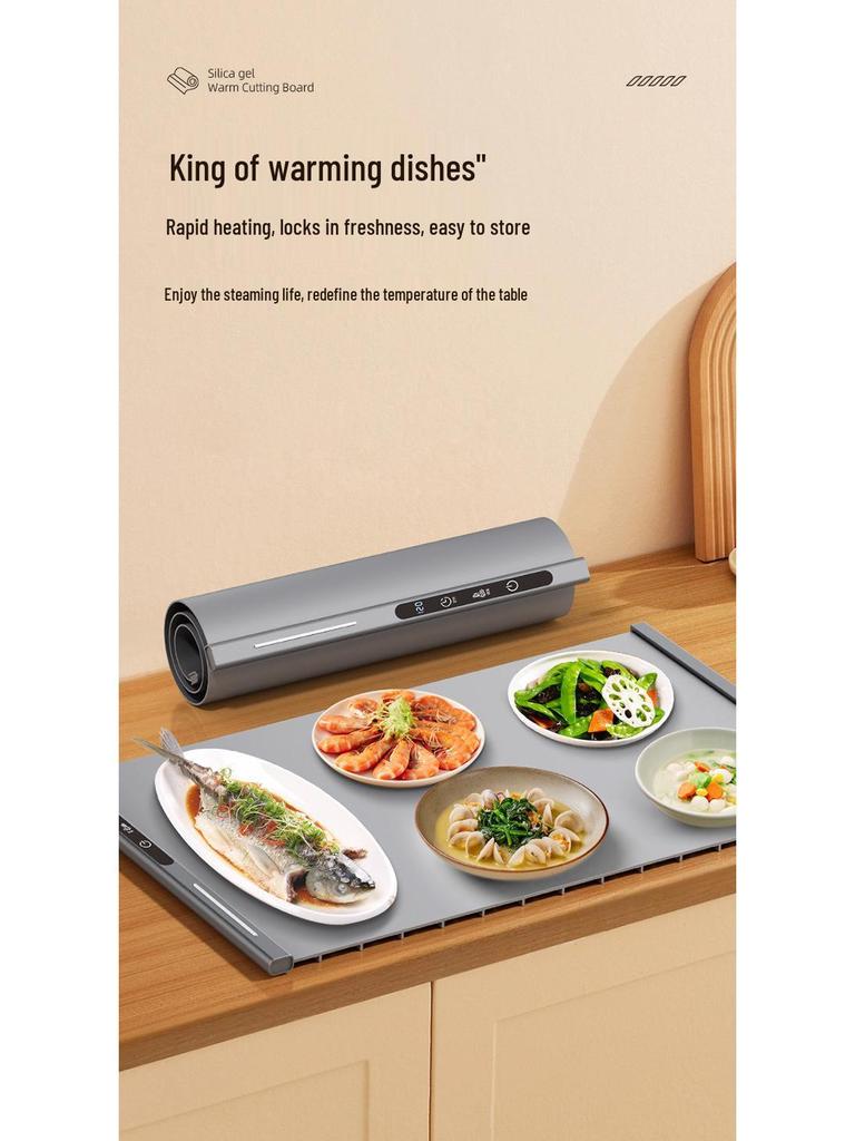 Winter Silicone Multifunctional Food Warmer - Intelligent Constant Temperature Dining Table Insulation Board