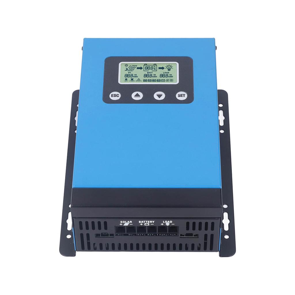Controler de încărcare solară MPPT 12V 24V 36V 48V Identificare automată Regulator panou solar cu ecran de afișaj LCD 30A