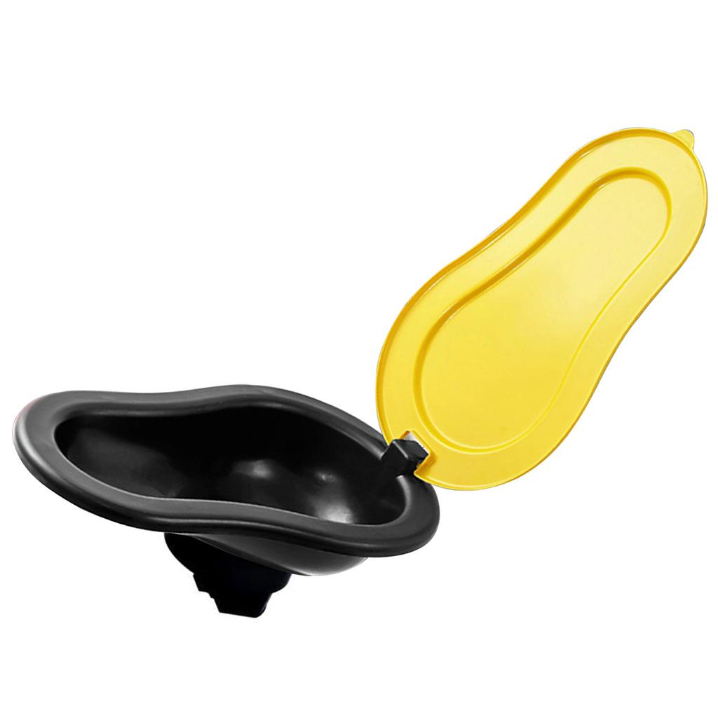 Orinal Simple Temporal para Orina Camping Viaje Orinales Espesar Plástico Cubo de Orina para Trabajadores con Tapas para Adultos Resistente
