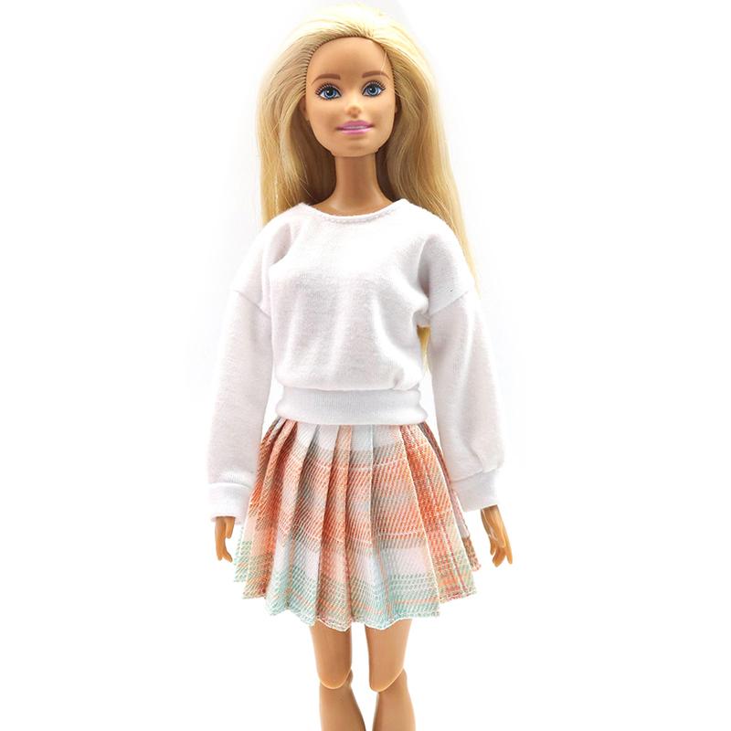 1Pc 29Cm Doll Clothing Accessories Princess Pleated Skirt Fashion Doll Costume