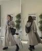 French Designer Croissant-Shaped Genuine Leather Messenger Bag for Women