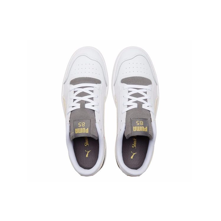 Puma Ralph Sampson Low Decades Unisex Sneakers White Eggnog Castlerock 375909-01