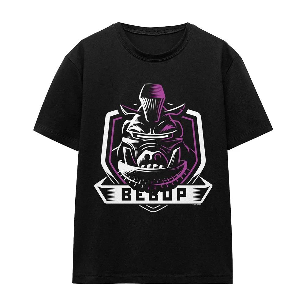 TMNT Bebop Womens 100% Cotton T-shirt Mens Tees Top, S-2XL, Black S