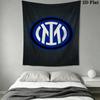 Inter Milan Abstract Artwork Threepiece Set 1 Duvet Cover 2 Pillowcase Without Core Christmas Birthday Gift Duvet Cover And Pillowcase