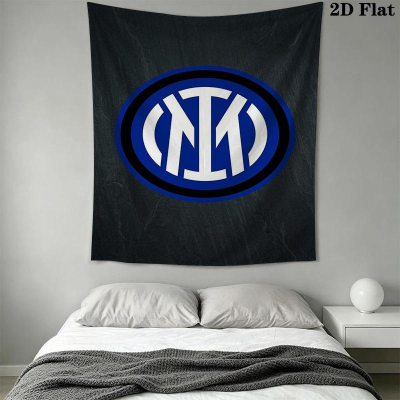 Inter Milan Abstract Artwork Threepiece Set 1 Duvet Cover 2 Pillowcase Without Core Christmas Birthday Gift Duvet Cover And Pillowcase
