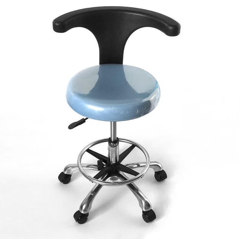 Dental Assistant Stool with Double Backrest