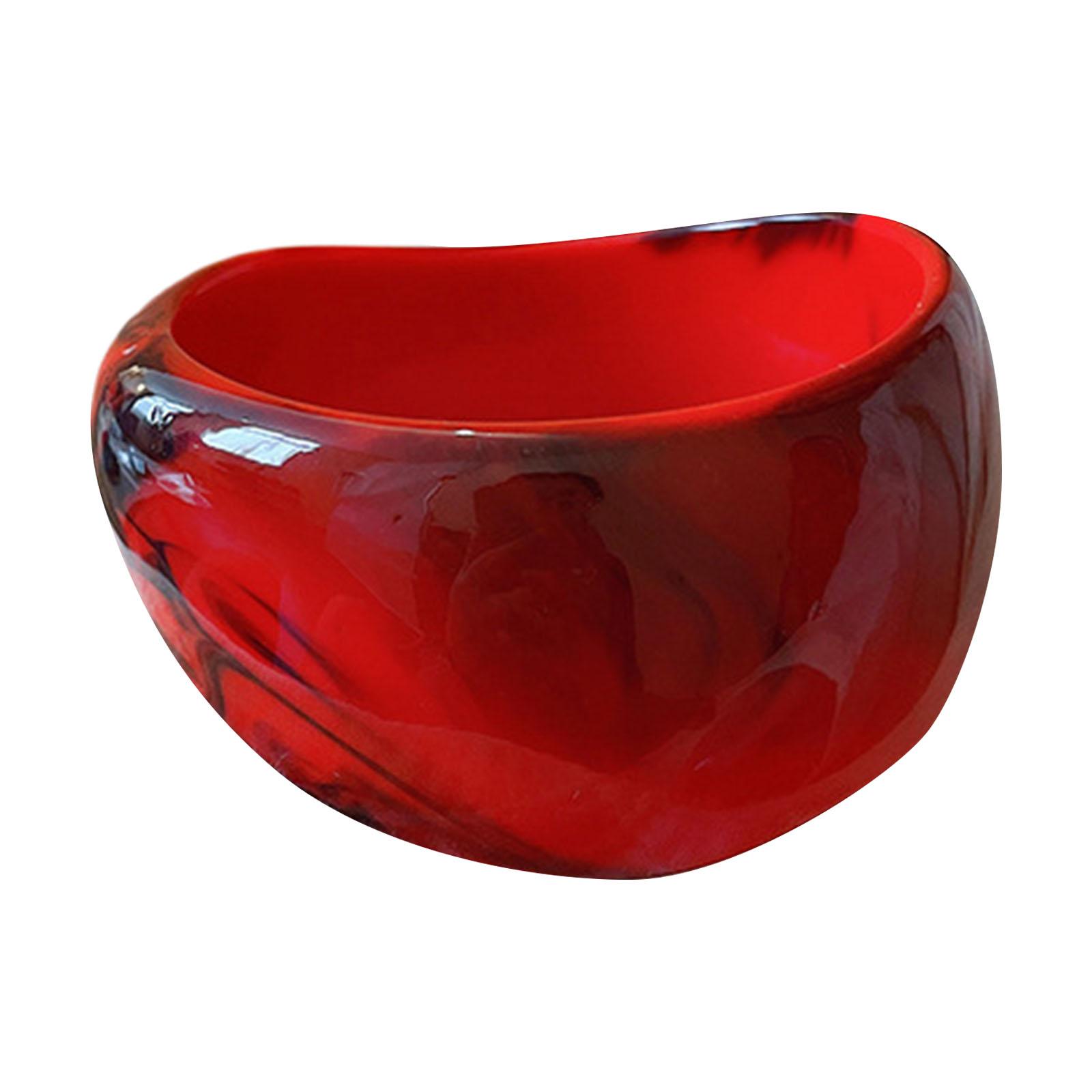 

Современные акриловые браслеты-бенглы, широкие геометрические бенглы, браслеты на каждый день, акриловая текстура, идеально подходят для повседневной носки, для вечеринок