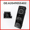 A2049055402 Fits the Driver's Side Window Lift Switch with Folding Mirror for Mercedes-Benz GLA-Class.