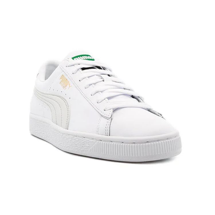 Puma Basket Classic Xxi Fabric Minimalist Casual Low-Top Sneakers Unisex Sneakers White 374923-06