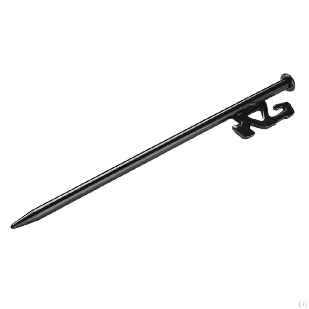 4 Pieces Tent Pegs Durable Canvas Non- Camping Outdoor for Se Accessories