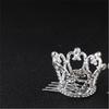 Korean Style Rhinestone Princess Crown Headwear for Girls