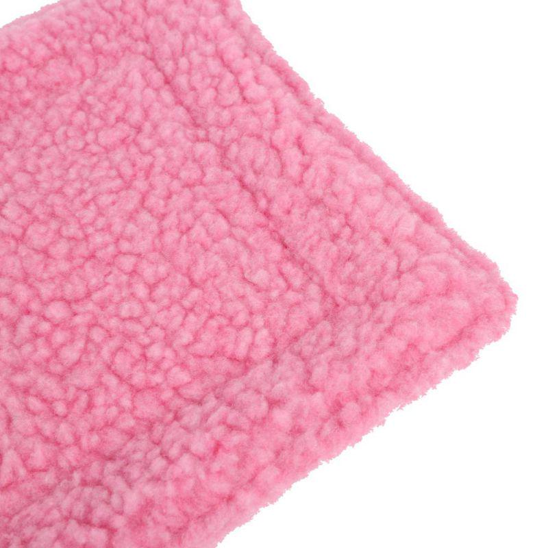 Blanket Mat Hamster Rabbit Cat Kitten House Pad Quilt Double Sided Fleece Warm Nest Bedding Cover