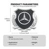 CGRE6 For Benz 3D Alloy Car Trunk Window Side Emblem Badge Decal Decoration Sticker Exclusive AMG W124 W203 W204 SPRINTER V CLASS