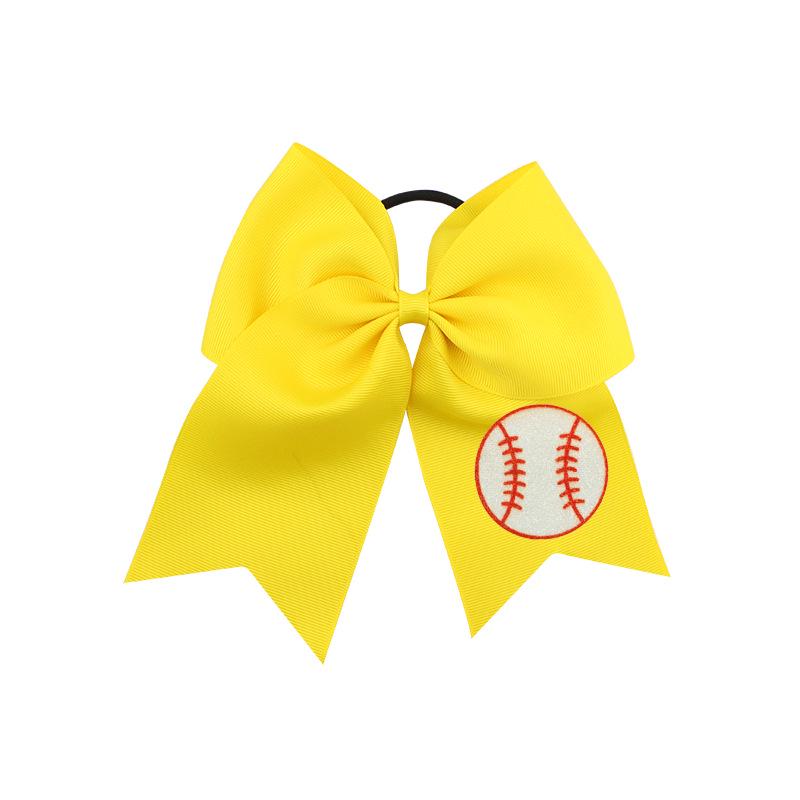 Haochuan 560 World Cup Rugby Swallowtail Bow Hair Tie for Kids