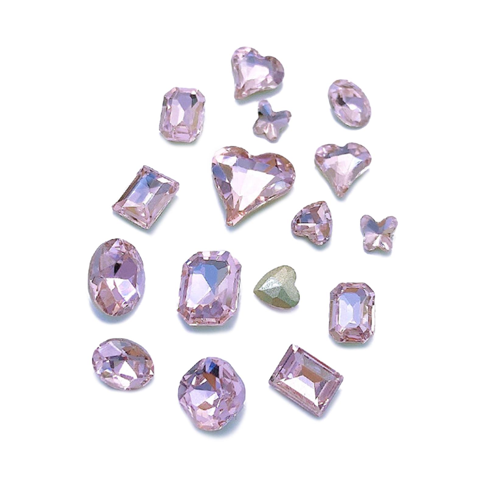 

30 шт. заостренных нижних стразов для ногтей для украшения ногтей хрустальный стеклянный камень маникюрное украшение для ногтей часть 2