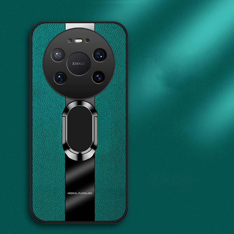 For Huawei Mate 80 Pro Case Business Elliptical Bracket All-Inclusive Shockproof Leather Soft Silicone Fashion for Huawei Mate 80 Pro Plus Back Cover