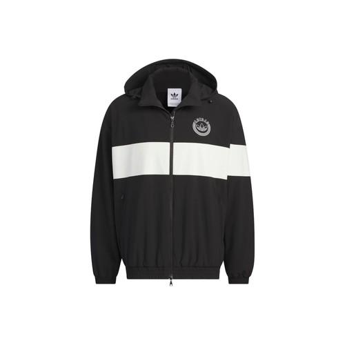 adidas Originals Rifta Windbreaker Colorblock Sports Jacket for Men, Black L чёрный