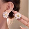 925 Silver Floral Earrings for Women - Elegant Spring/Summer Design, Trendy and Cute Studs for 2026