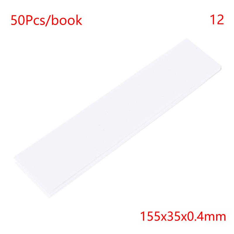 100Pcs Perfume Aromatherapy Perfume Essential Oils Tester Strips Fragrance Disposable White Smell Paper Paper Strips Test Paper 12