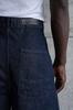 Men's Basic Balloon Fit Baggy Jeans - Dark Blue S