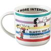 Yamaka Shoten PEANUTS Mugs Microwave Recycled Made In (Pair), Approx. 350ml, Safe, Ceramic, Japan, SN910-13