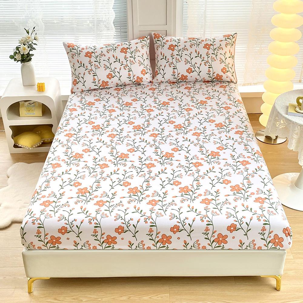 Bohemian Red Stripe Bedding 2/3pcs Bohemian Red Stripe Bedding Set - Twin/Full/Queen/King All-Season Comfort Bed Sheet and Pillowcase Set