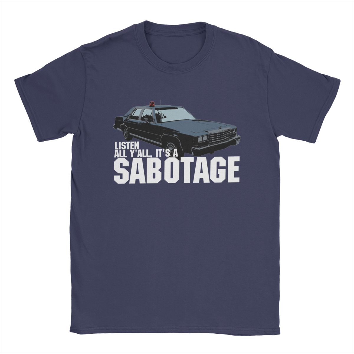 

Men s Sabotage Beastie Boys Car T Shirts Cotton Tops Leisure Short Sleeve Crewneck Tee Shirt Plus Size T-Shirt L