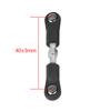 2 teilesatz RC Auto Lenkstange Servo Link Spannschloss Verknüpfung für ZD 1:16 Modellauto (Servogestänge)