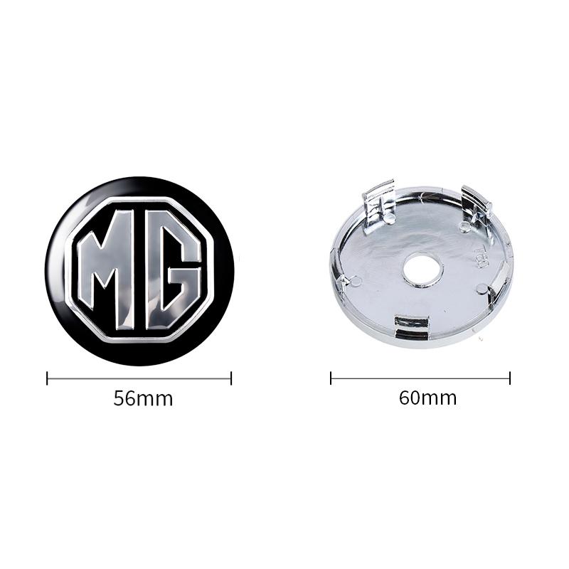 4 Stück 56/60mm Auto Radnabenkappe Aufkleber Zubehör Für Morris Garages MG EHS EZS ZS GS TF GT HS MG3 MG5 MG6 Gundam 350