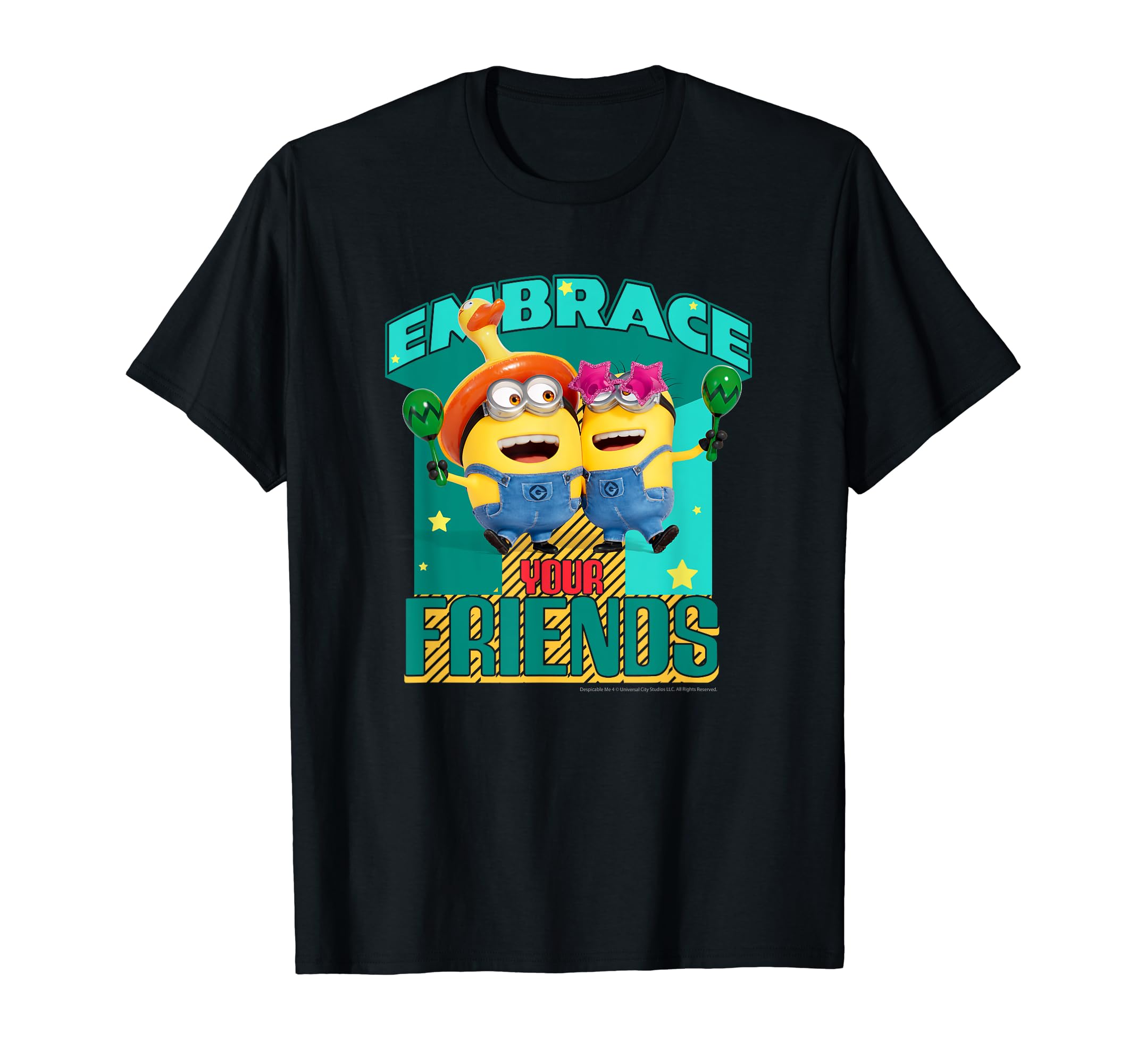 

Minion EMBRACE YOUR FRIENDS T-shirt