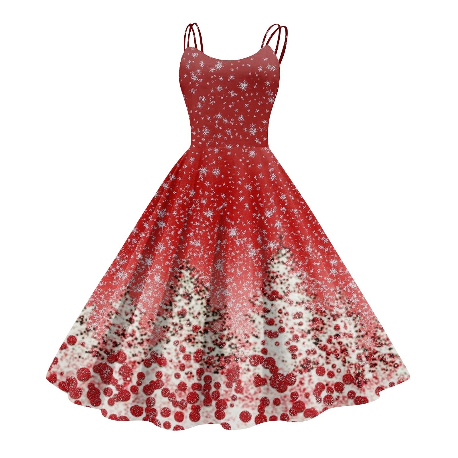 

Женское модное печатное сексуальное коктейльное платье без бретелек в готическом стиле в стиле панк-винтаж XL арбуз красный