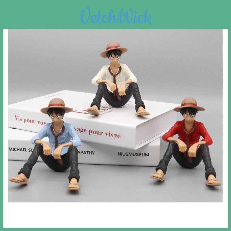 One Piece Luffy Car Decoration Figure Pvc Material Perfect For Anime Fans