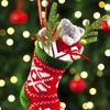10/30PCS Artificial Plants Cheaper Christmas Tree Pine Needles New Year Decorations for Home Scrapbooking Diy Gifts Candy Box