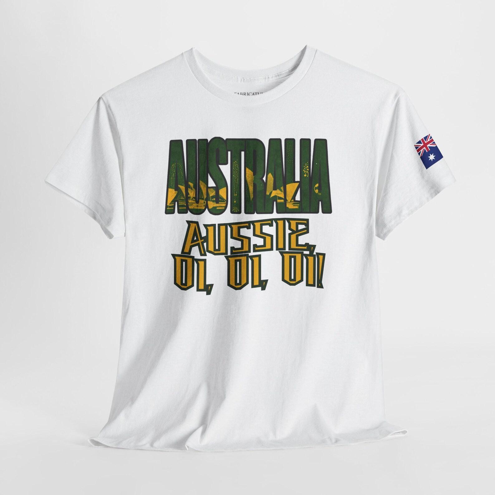 Australia Football Fan Tee | Aussie Oi Streetwear Shirt S