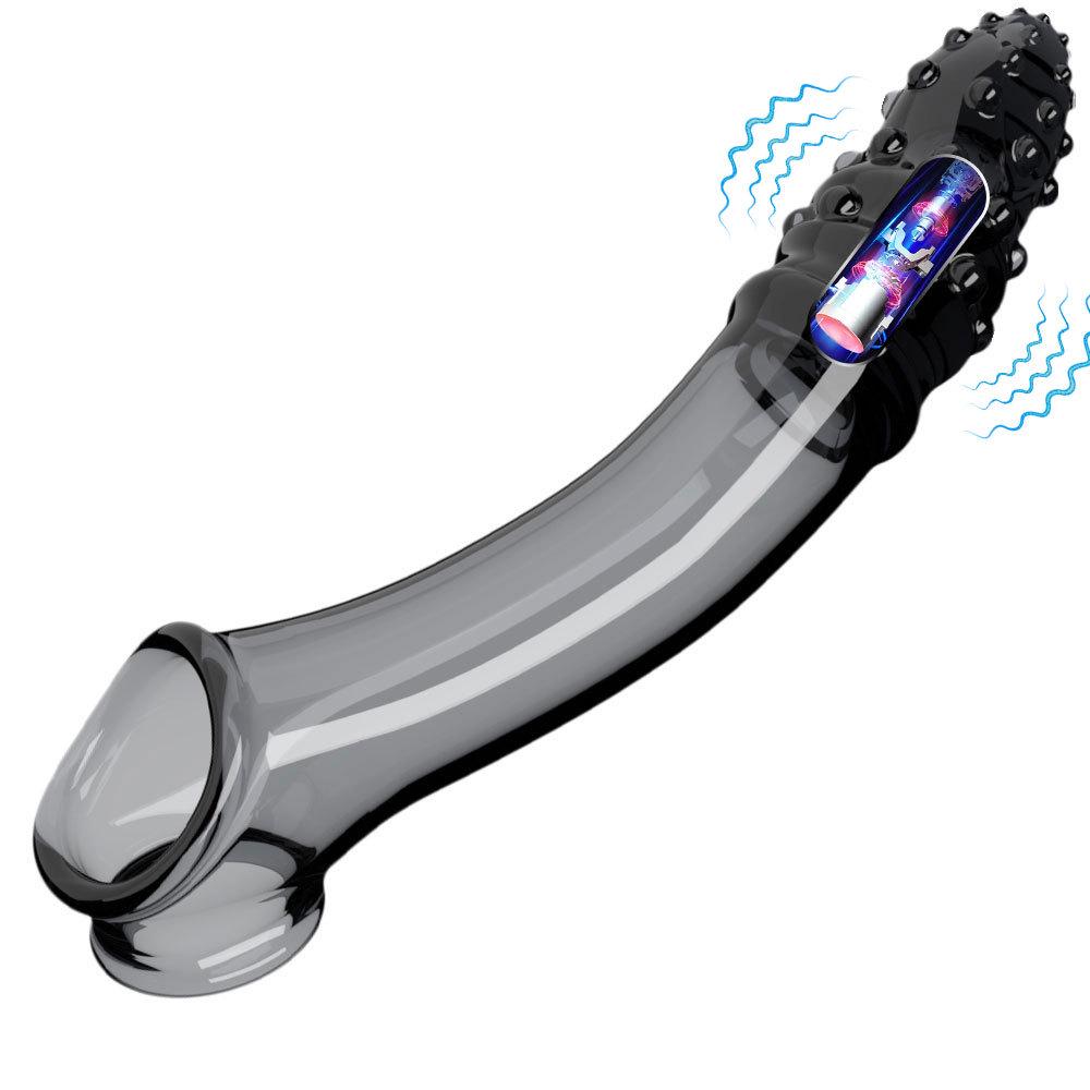 Se Niuniu Crystal Vibrating Penis Sleeve Ring: Fun for Couples