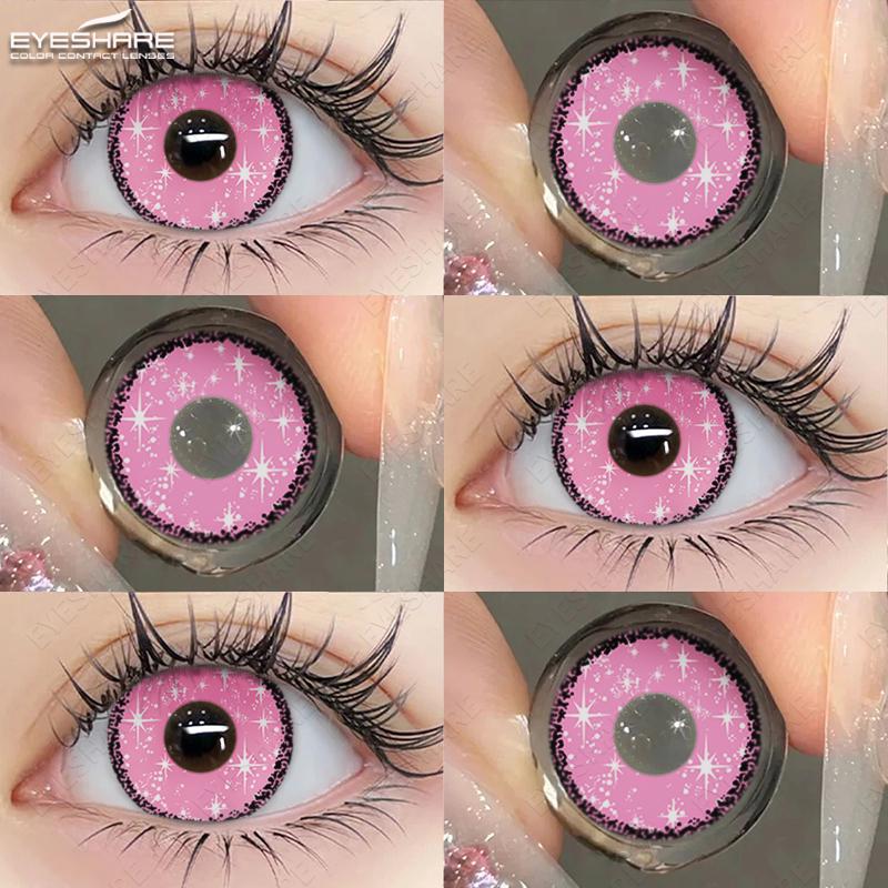 AMARA Cosplay Anime Eyes Lenses for Eyes Makeup Ccrazy Halloween Beauty Contact Lenses Eye Cosmetic Color Lens Eyes