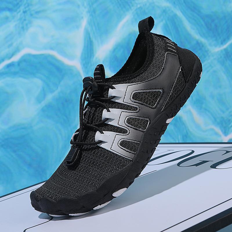 Fashion New Man Sneakers Flat Bottomed Women's Summer Beach Wading Outdoor Anti Slip Couple Sneaker Mesh Breathable Swimming Shoes