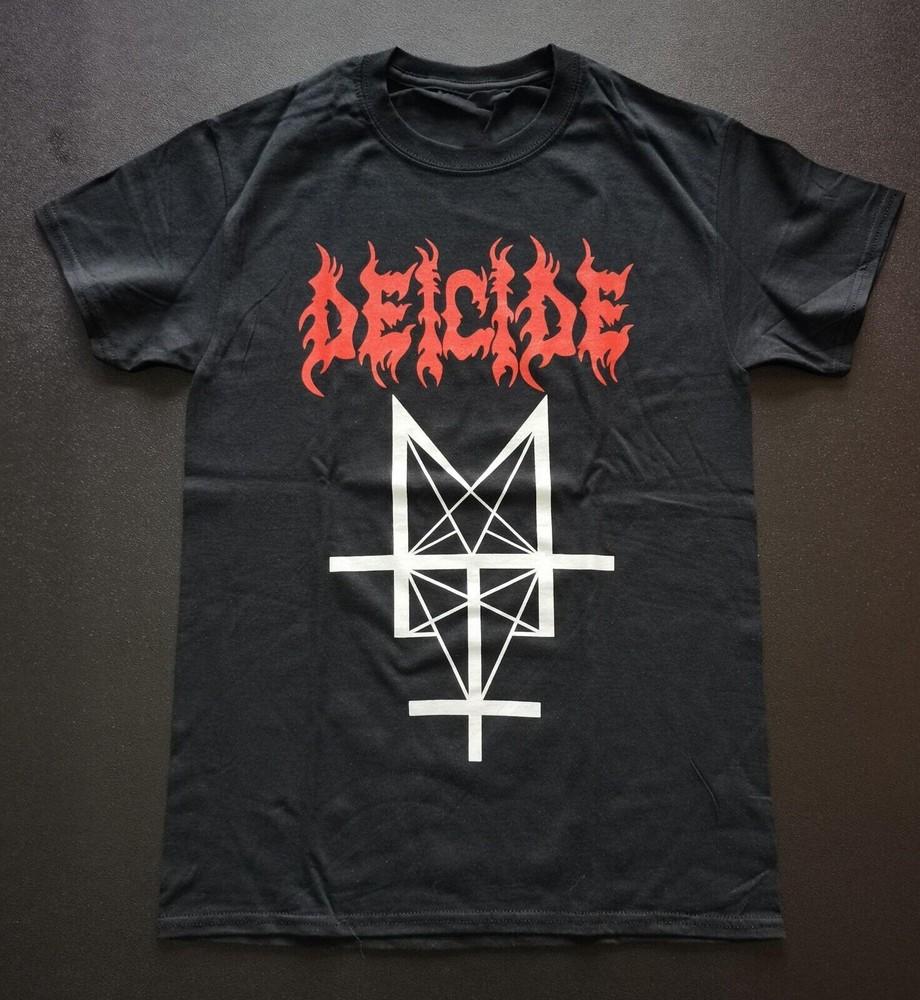 Classic Trifixion DEICIDE Black Cotton Unisex Size SML 234XL Shirt FN964
