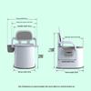 Portable Commode Chair for Elderly and Patients
