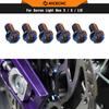 NICECNC For Surron Light Bee X S L1E Electric Dirt Bike 2017-2025 6PCS M6X13 Rear Brake Disc Pad Screws For Segway X160 X260