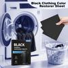 Black Laundry Tablets Color Catcher Sheets 10 PCS Count Fabric Guard Black Clothing Color Restorer Sheet For Trouser Quilt Cover